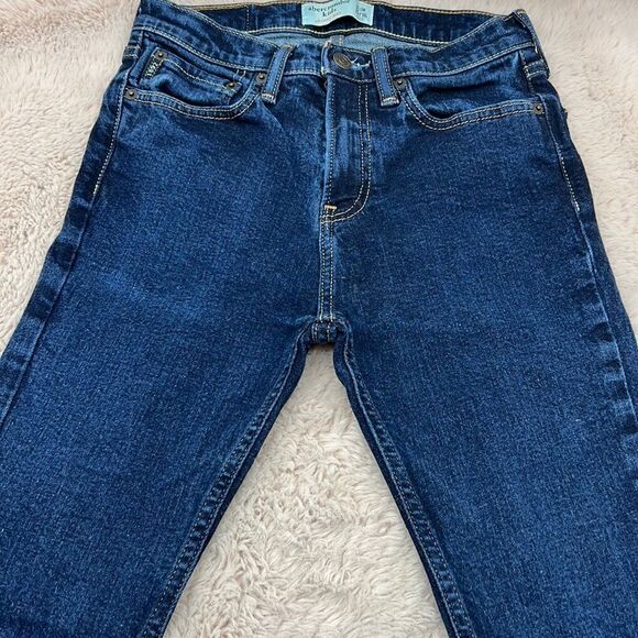 Abercrombie & Fitch size 15/16 slim skinny jeans - Picture 1 of 4